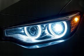 QuickSwap LED Light kit, car headlight installed